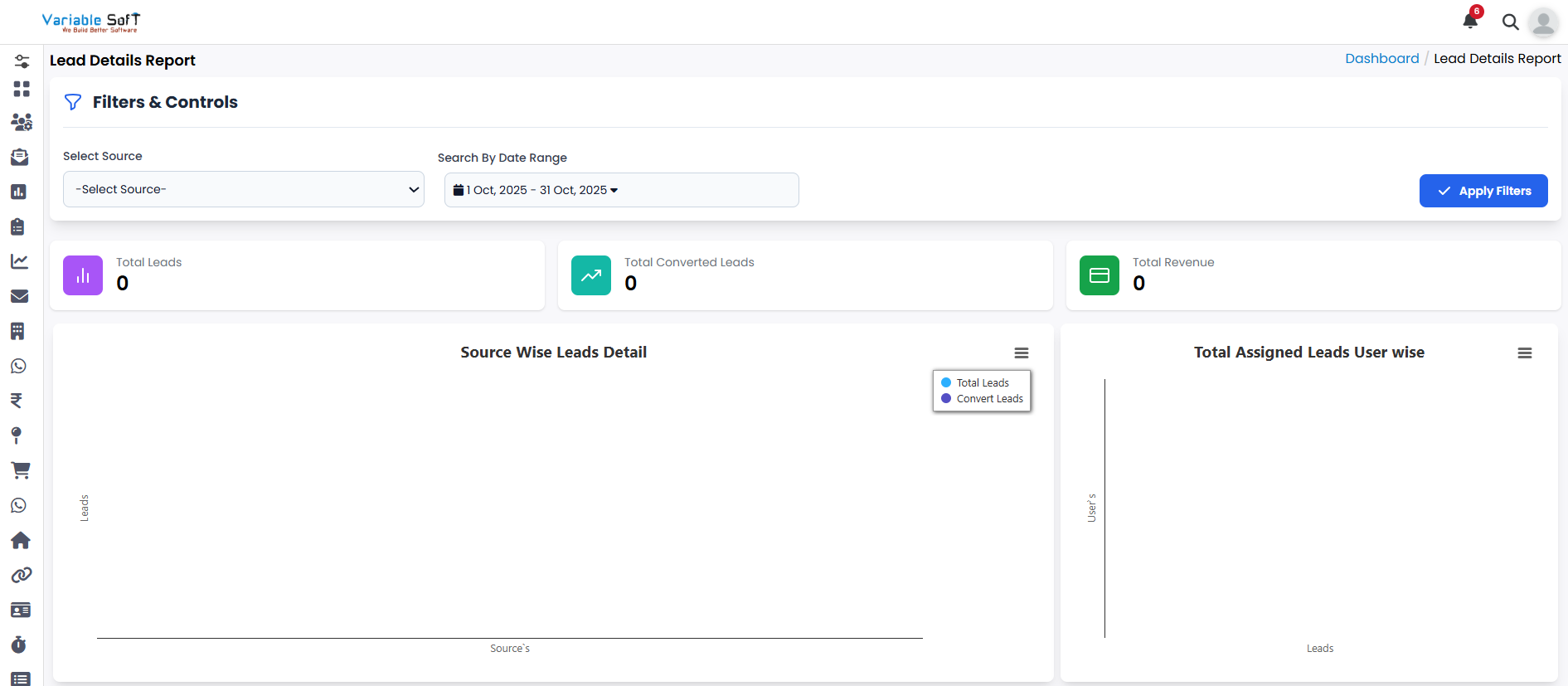 Lead Details Report